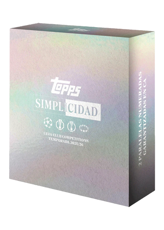 2025-26 TOPPS UEFA CLUB COMPETITIONS SIMPLICIDAD - LIVEBREAK