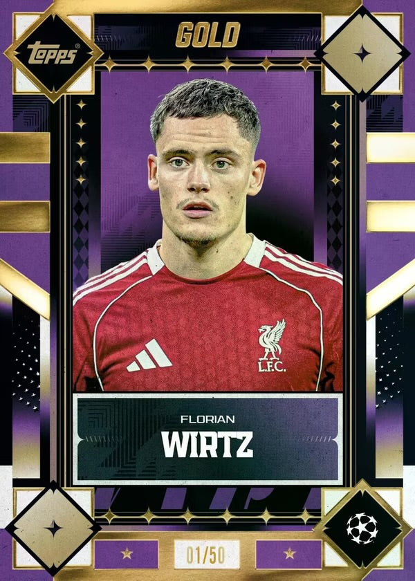 1x EINZELPACK / 2026 TOPPS UCC GOLD - LIVEBREAK