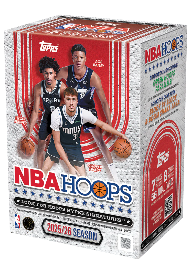 2025-26 TOPPS HOOPS BASKETBALL - VALUE BOX - LIVEBREAK