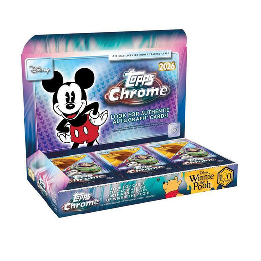 2026 TOPPS CHROME DISNEY HOBBY - LIVEBREAK