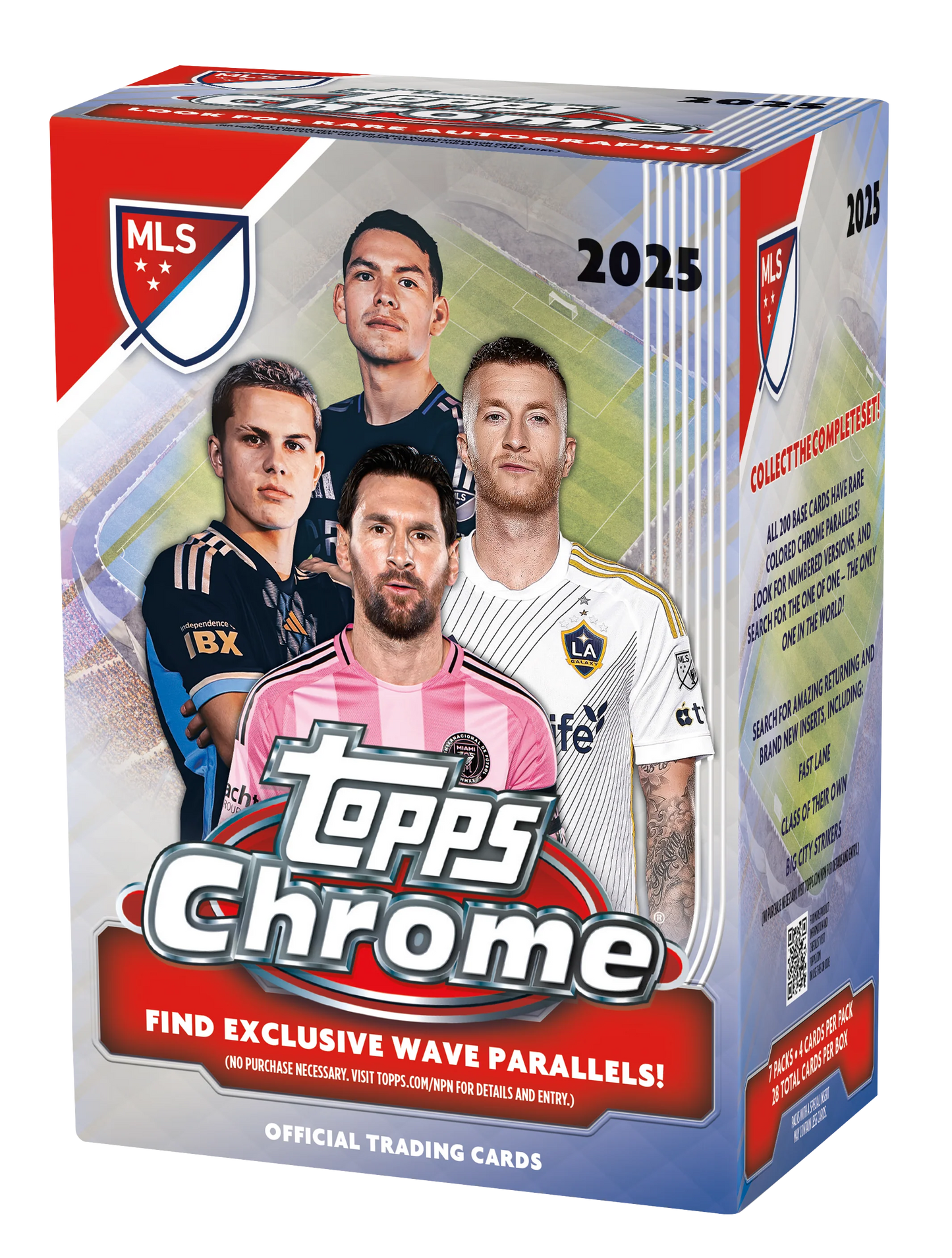 2025 TOPPS CHROME MLS / VALUE BOX - LIVEBREAK