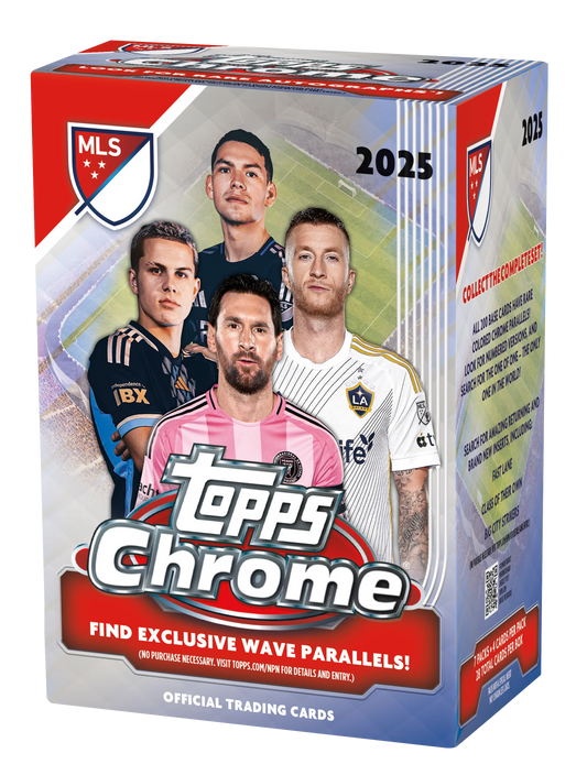 2025 TOPPS CHROME MLS / VALUE BOX - LIVEBREAK