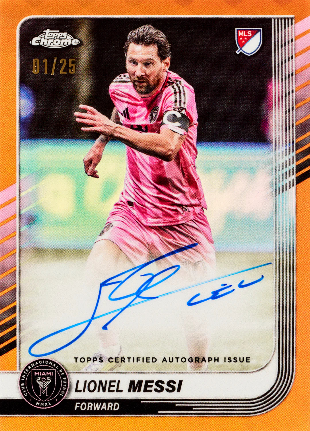 2025 TOPPS CHROME MLS / VALUE BOX - LIVEBREAK