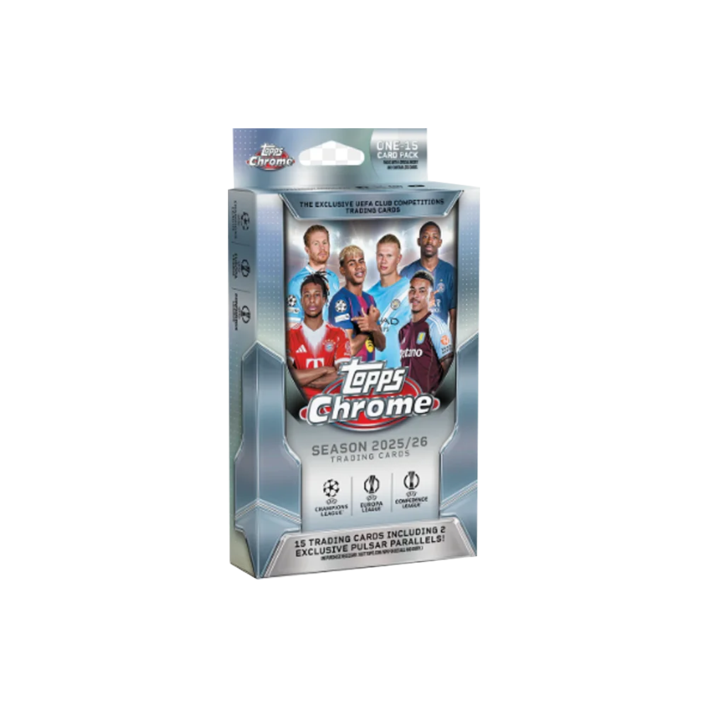 2025-26 TOPPS CHROME UCC HANGER CHROME BOX - LIVEBREAK