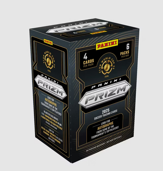 2025 PANINI PRIZM CLUB WORLD CUP BLASTER BOX - LIVEBREAK