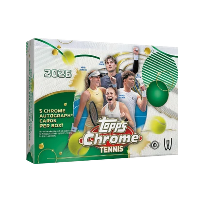 2026 Topps Chrome® Tennis Breaker Delight Box / LIVEBREAK