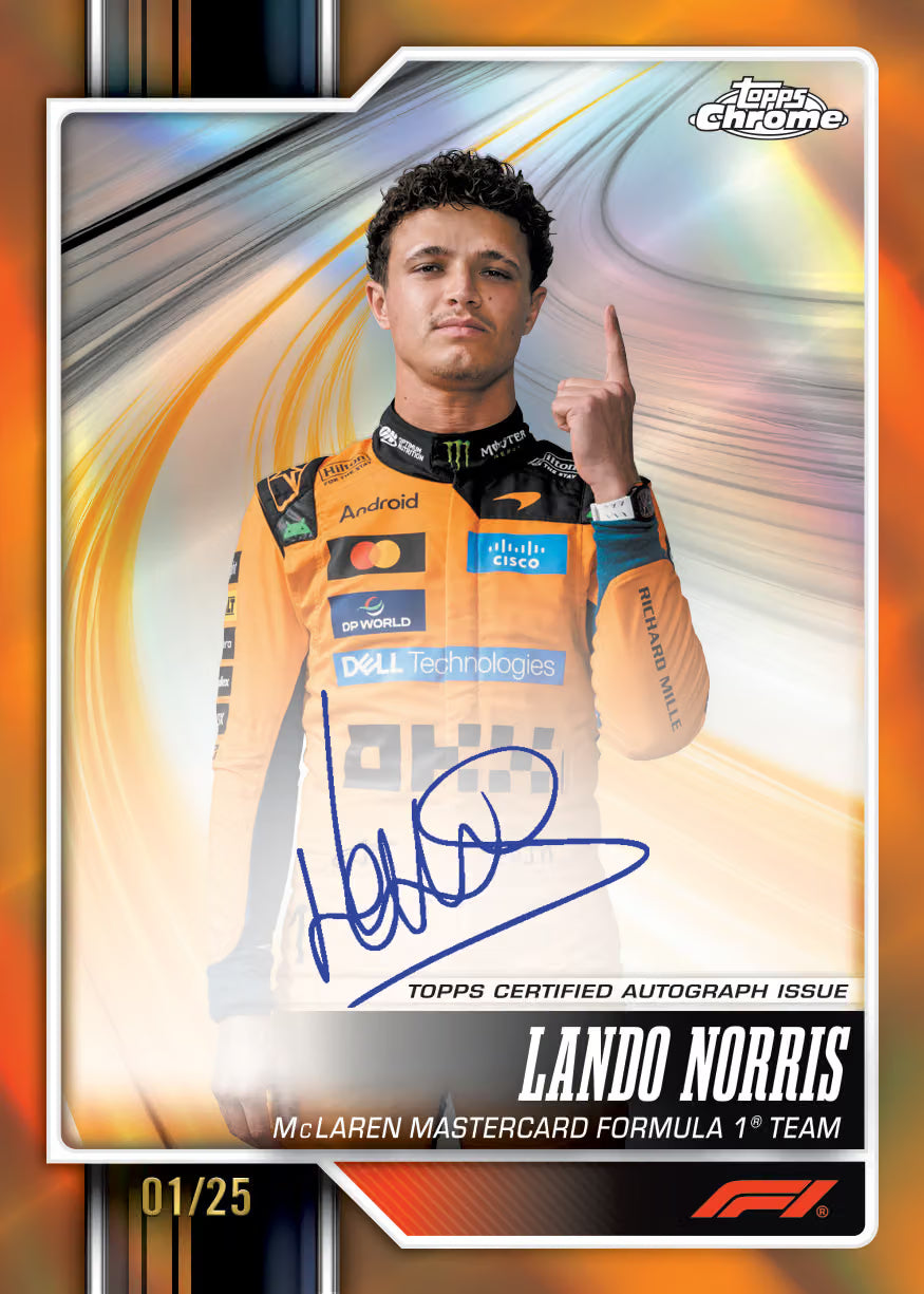 2026 Topps F1 Chrome Mega Box / LIVEBREAK