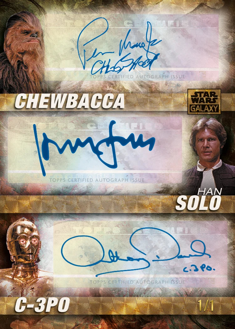 3er BUNDLE / 2026 Star Wars Chrome® Galaxy - Hobby Box