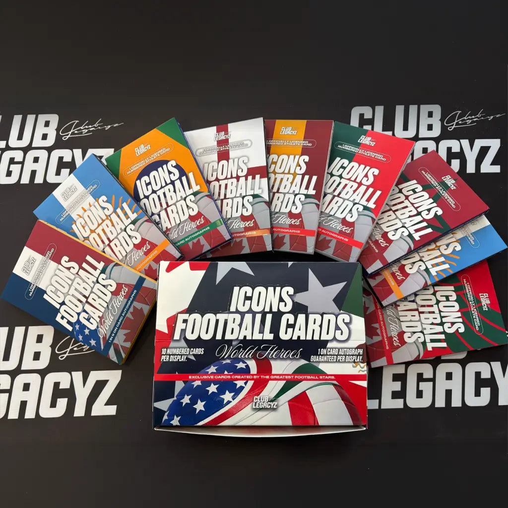 MINIBOX / Club Legacyz - Icons 4th Edition World Heroes Football Cards