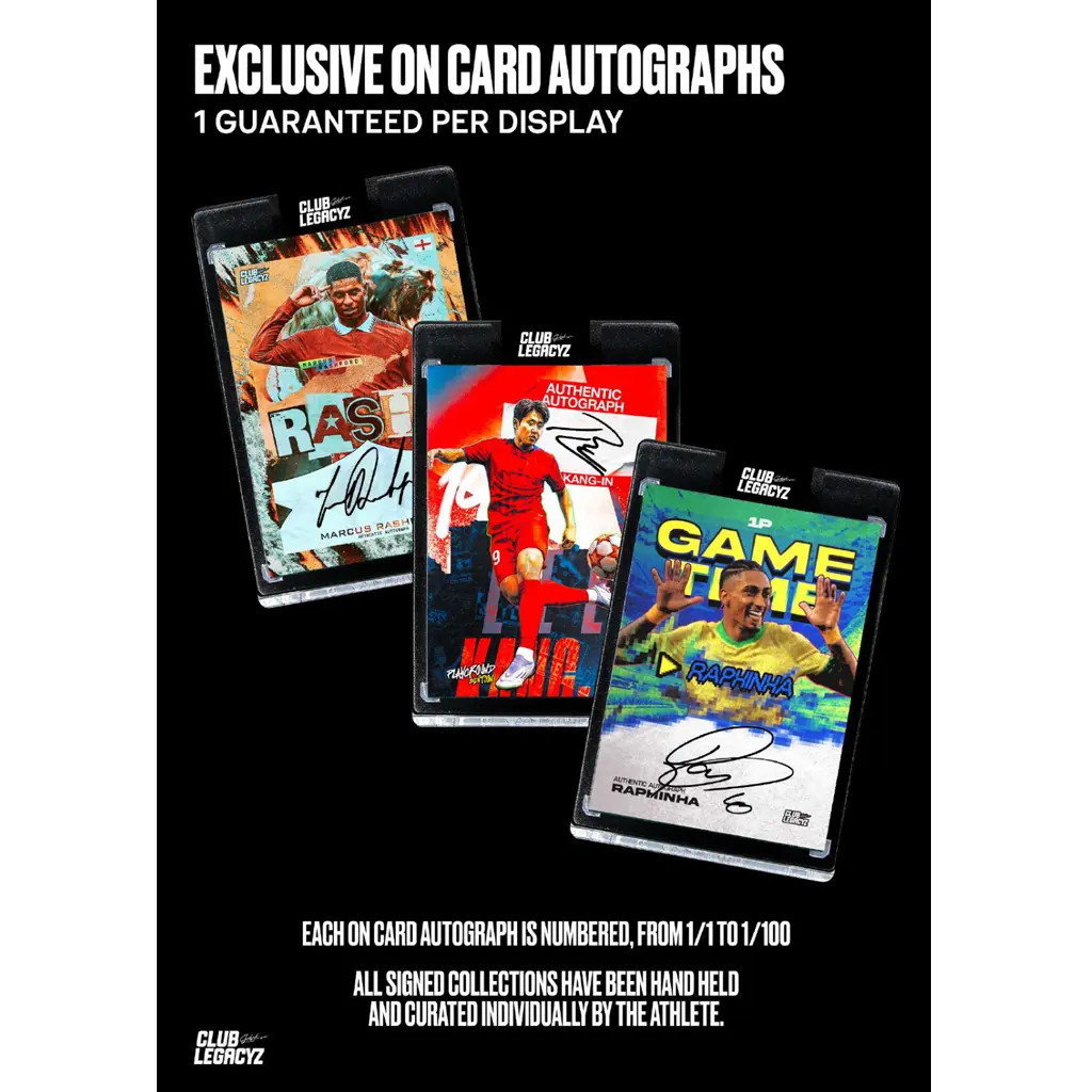 MINIBOX / Club Legacyz - Icons 4th Edition World Heroes Football Cards