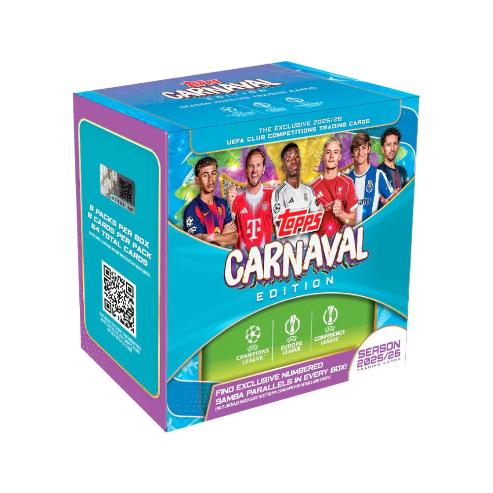 1x EINZELPACK / 2025-26 TOPPS CARNAVAL EDITION UCC EDITION - LIVEBREAK