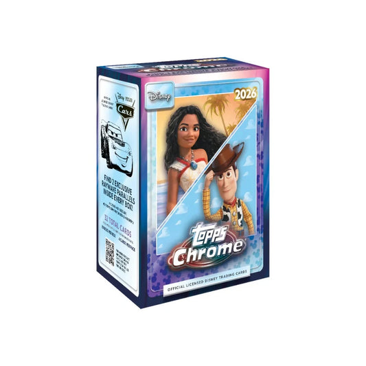 2026 TOPPS CHROME DISNEY VALUE BOX